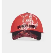 Spider-Man: No Way Home Hommes, Casquette, Casquette ajustable pour hommes, Rouge, (Taille unique)