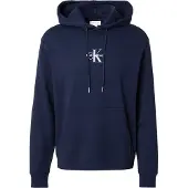 Calvin Klein Jeans Sweat-shirt bleu marine / blanc