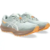 Asics Chaussures de trail pour femmes FUJI LITE 6, couleur vert clair, taille 38