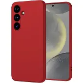 X-Level Samsung Galaxy S25 - Thin Backcase, Silikon Hülle in Rot (Samsung Galaxy S25), Coque pour téléphone portable, Rouge