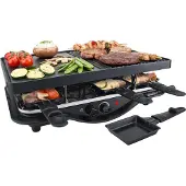 Steba Raclette RC28 1400Watt noir/chrome