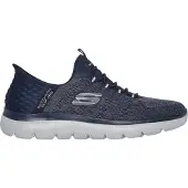 SKECHERS Slip on 'KEY PACE' bleu