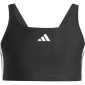 Adidas 3 Stripes V Back Bikini Noir 14-15 Years Fille