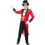 My Other Me Fun Company Ringmaster Costume Rouge 3XL Enfants