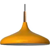 Bamyum Champion Pendelleuchte Holz Gelb (E27)