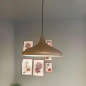 Bamyum Champion Pendelleuchte Milchbraun (E27)