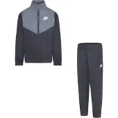 Nike 86l049 Tricot Long Sleeve Set Gris 4-5 Years Garçon