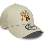 New Era Ombre Infill 9forty New York Yankees Cap Beige