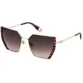 Furla Sfu786v Woman Sunglasses Marron Brown Gradient Brown / CAT3 Femme