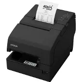 Epson TM H6000V-204P1 - Imprimante de reçus - Thermique en ligne/matrice - 230 x 297 mm, rouleau (7.95 cm) - 180 x 180 ppp - 9 broches - jusqu'à 350 mm/sec - USB, LAN, série, NFC, USB 2.0 hôte, noir