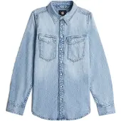 G-Star Slim Western Long Sleeve Shirt Bleu XL Femme