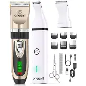 Oneisall Tondeuse à Cheveux Pour Chien X2 + N5
