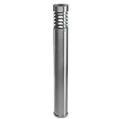 LEDS-C4 Borne extérieure Priap, 80 cm, acier inoxydable et polycarbonate