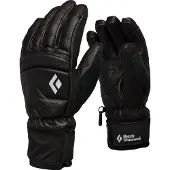 Black Diamond - Gants de freeride en PrimaLoft&reg; - W Spark Gloves Black / Black pour Femme en Cuir - Taille XS - Noir