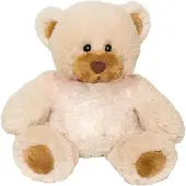 Beppe Mascotte Ourson Avec Écharpe Rouge 16Cm 13356