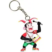 Tisso Toys Unisexe, Porte-clés, Tisso-Toys Porte-clés TYTUS FAN, Multicolore