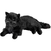 Beppe Chat persan couché noir 36cm 14104