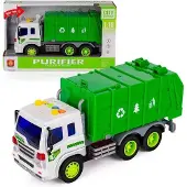 Lena Son et lumière camion poubelle 1:16