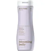 ATTITUDE Shampoing Blooming Belly à l'huile d'argan naturale pour femmes enceintes 473 ml
