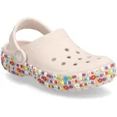 Crocs Classic Beaded Band T Clogs Beige EU 20-21 Enfants