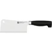 Zwilling Vier Sterne Cleaver 15 Cm Argenté