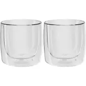 Zwilling Sorrento "Bar" Whisky Gläser doppelwandig, 2er Set, 266 ml, Verres à cocktail, Transparent