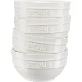 Staub 40508-153-0 12 Cm Bowl 4 Units Blanc