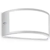 Ideal Lux Rex Applique Contemporaine Aluminium Gris E27 60W Ip44