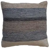 Soleil D Ocre Coussins MAGDA - Bleu - 45x45 cm