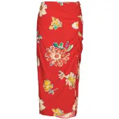 Desigual Jupes midi FAL_CRIMEA femmes - Rouge - EU XL