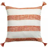 Vivaraise Housses de coussins DIANA - Rouge - 45x45 cm