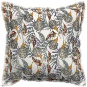 Vivaraise Housses de coussins NIKI - Blanc - 45x45 cm