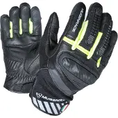 MUGENRACE Hai-Ko Gants Noir Jaune Néon Taille 2XL