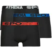 Athena Boxers ECO SPORT Pack de 3 hommes - Noir - EU S