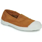 Bensimon Slip ons enfant TENNIS ELASTIQUE filles - Marron - 33