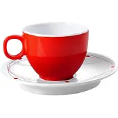 OEM Tasse à espresso antidérapante en mélamine Cosmic