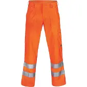 Uvex Pantalon de travail protection flash orange, orange vif 54 (54)