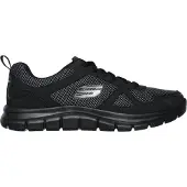 SKECHERS Slip on 'Bucolo' noir / noir chiné
