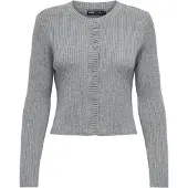 ONLY Cardigan 'ONLKatia' gris chiné