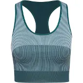 Hummel Yoga Seamless Sports Top Bleu S Femme