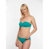 Vivid Bas de bikini bleu cyan