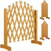 Gardebruk Clôture de jardin set de 2 en bois 200x107cm