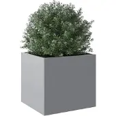 vidaXL Jardinière argenté 32x30x29 cm acier galvanisé