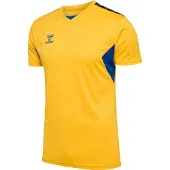Hummel T-Shirt fonctionnel bleu marine / jaune