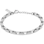Police Player Bracelet Argenté Homme