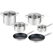Tefal Cook Eat Batterie de cuisine 10 pièces B922SA55