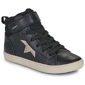 Geox Baskets montantes enfant J GISLI GIRL filles - Noir - 37