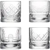 La Rochère Verre à whisky Dandy 30 cl lot de 4
