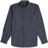 G-Star Chemise Panelled Pocket Regular - Bleu foncé - Hommes