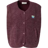 American vintage Gilet 'Hoktown' bourgogne